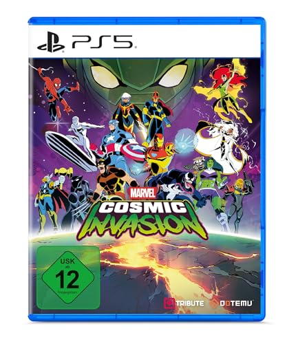 Dotemu Marvel Cosmic Invasion, PS5 Game mit 15 spielbaren Superhelden und Tag-Team-System, Retro-Grafik, Multiplayer-Modus