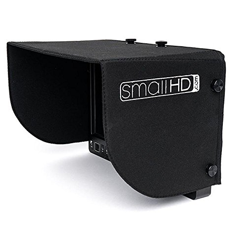 SmallHD Sonnenblende für 1700 Serien 3-seitiger Schirm für helle Tage, werkzeugfreie Befestigung