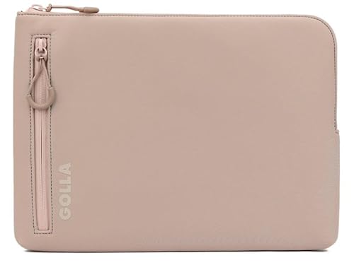 Golla Laptop Tasche aus Neopren, Wasserdicht, für MacBook und Asus, elegant, 14 Zoll, Cream