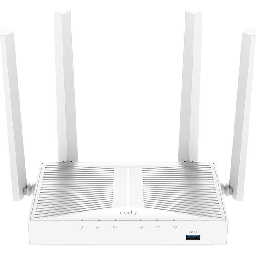 Cudy AC1200 Gigabit Wi-Fi Mesh Router mit USB, WLAN-Router für schnelles Internet