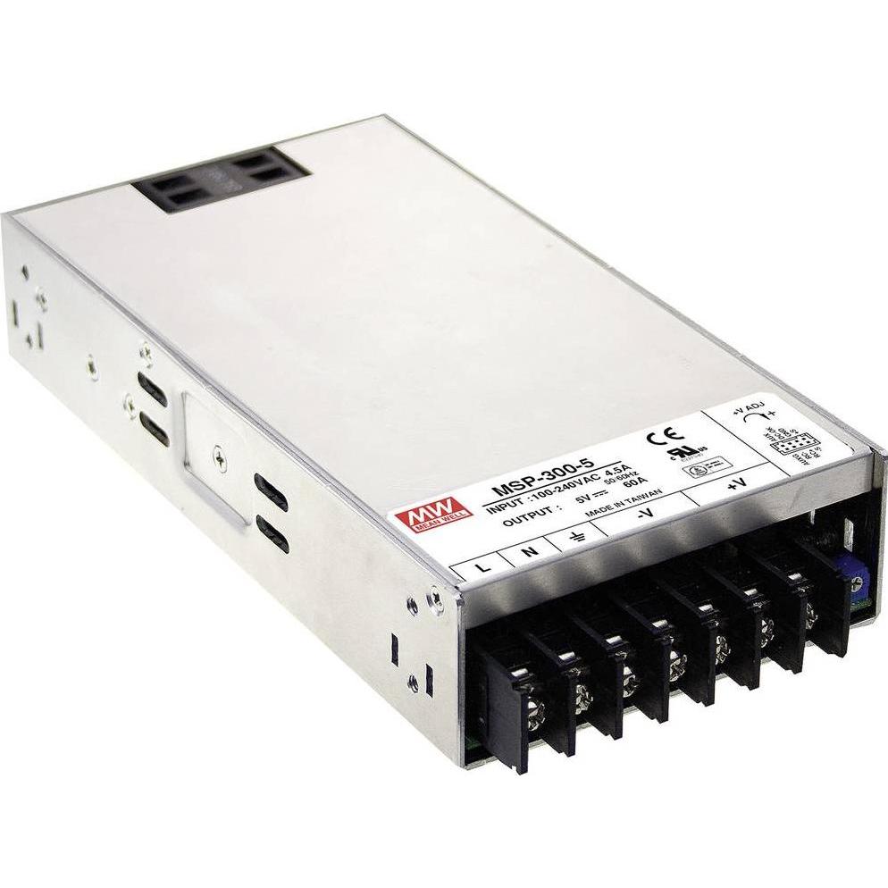 MeanWell LRS-350-12, Integriertes Schaltnetzteil mit 324W, 12V, 27A, medizintechnische Zulassung, 88% Effizienz, Temperaturbereich -40°C bis 70°C, isolierte Spannung 2 kV