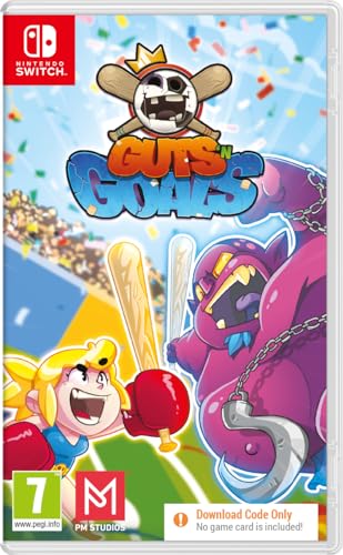 Numskull Games GUTS 'N' GOALS, Nintendo Switch Game mit einzigartigen Stadion-Spielmöglichkeiten und über 30 Helden mit speziellen Fähigkeiten