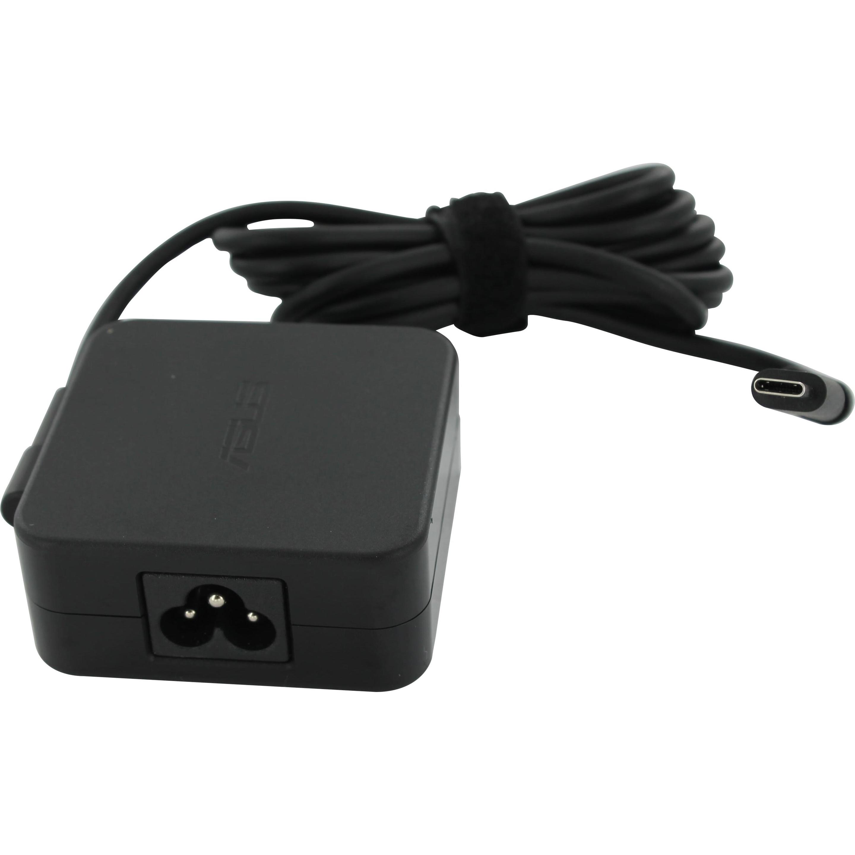 ASUS 0A001-00692900 AC-Adapter, 45 W Notebook Netzteil für Chromebook und Zenbook, schwarz
