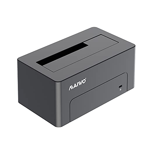 Maiwo K308H USB 3.1 GEN1 5Gbps Dockingstation für 1st 2.5 oder 3.5 SATA HDD SSD bis zu 14TB mit Unterstützung für UASP 3xUSB3.1 Hubb