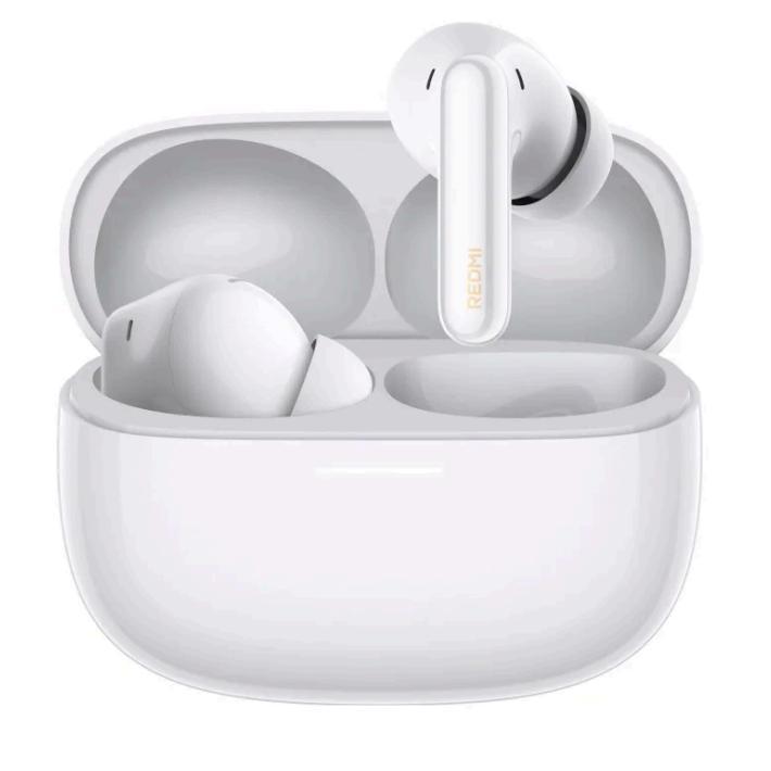 Xiaomi Redmi Buds 8 Pro, Kabellose Kopfhörer mit 55dB ANC, Hi-Res Audio Wireless, Bluetooth 5.4, Weiß
