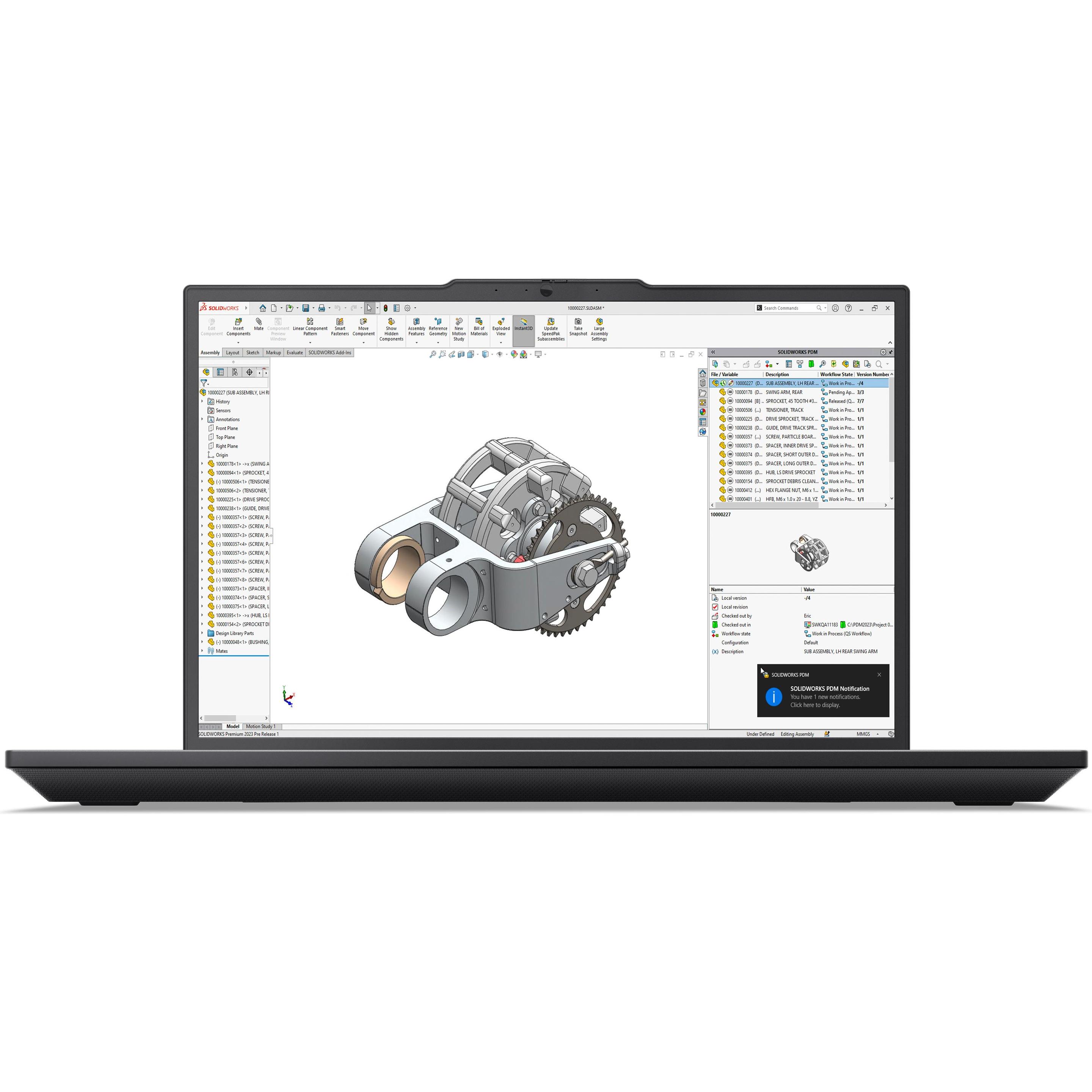 Lenovo ThinkPad P16v G3, 16" Notebook mit Intel Core Ultra 7-255H, 32 GB RAM, 1 TB SSD, RTX A1000, Windows 11 Pro, Schwarz