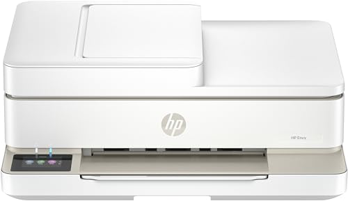 HP Envy 6532e, Multifunktionsdrucker mit WLAN, Thermal Inkjet, beidseitiges Drucken, randloses Fotodrucken, Instant Ink fähig