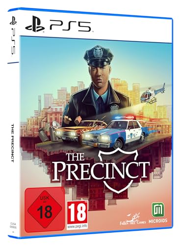 Astragon The Precinct - Standard Edition, Neo-Noir-Action-Sandbox PS5-Spiel mit Fahrzeugeinsatz und Zerstörbaren Umgebungen