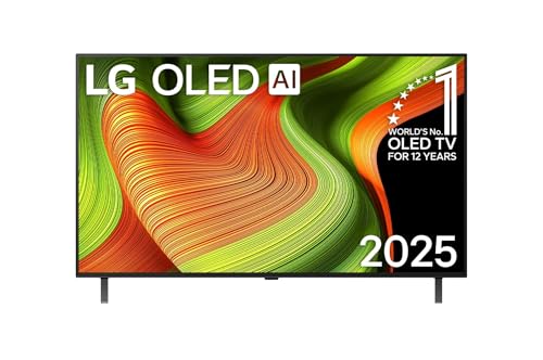 LG OLED48B59LA, 48 Zoll 4K OLED AI TV mit α8 Gen2 4K AI Prozessor, Dolby Vision, Dolby Atmos, webOS 25, 120Hz