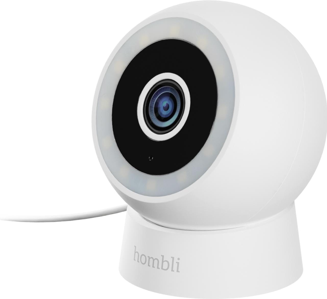 Hombli Compact Cam (2560 x 1440 Pixels), Netzwerkkamera, Weiss