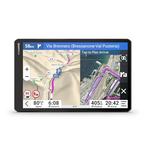 Garmin dēzl LGV720, 7" Truck GPS mit Europa-Karten, 32 GB Speicher, Bluetooth und WiFi-Updates