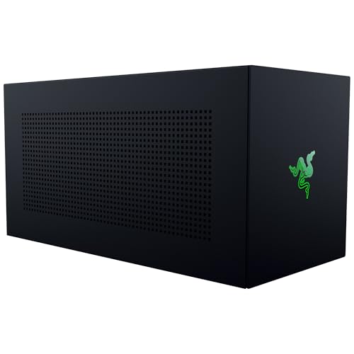 Razer Core X V2, externes Grafikkarten-Gehäuse mit Thunderbolt-Konnektivität, Schwarz
