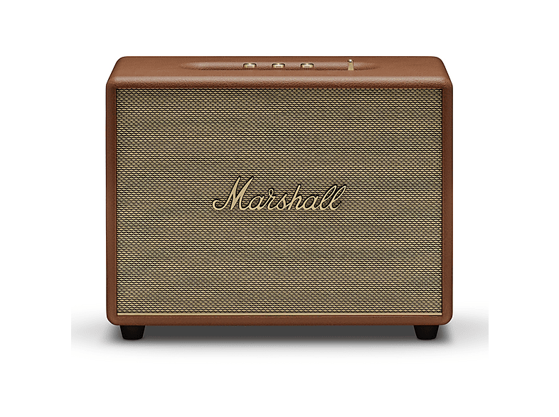 MARSHALL Woburn III, Bluetooth Lautsprecher mit HDMI-Anschluss und 3-Wege-Treibersystem, braun
