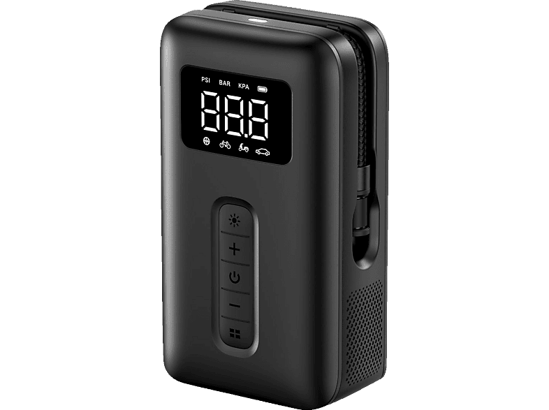 UGREEN CD259 Portable Luftpumpe, kabelloser Luftkompressor mit 150 PSI, 2500 mAh Akku und LED-Beleuchtung