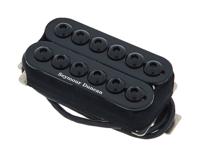 Seymour Duncan SH-8n-Invader Humbucker, E-Gitarren Tonabnehmer für Halsposition, Dual Coil, Keramik Magnet, schwarz, Made in USA