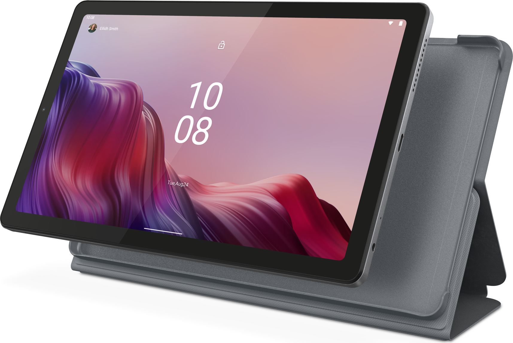 Lenovo Tab M9, Arctic Grey, 9 Zoll, 64 GB + Folio Case - HD-Display, Dolby Atmos, MediaTek Helio G80, Google Lens, Lange Akkulaufzeit, Gesichtserkennung, TÜV Eyecare-zertifiziert