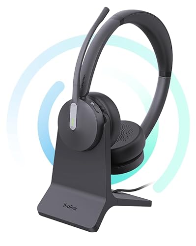 Yealink Headset BH70 Mono Teams, USB-C/A Ladeständer, inkl. Teams-Taste und bis zu 12 Stunden Gesprächszeit