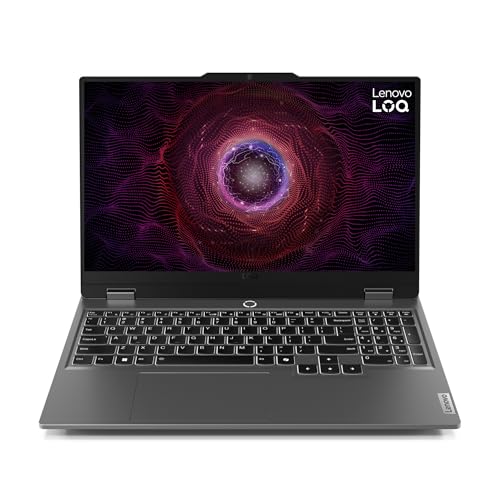 Lenovo LOQ 15ARP9, Gaming Laptop mit AMD Ryzen 7 7435HS, 24GB RAM, 512GB SSD, NVIDIA RTX 4050, 15,6" FHD 144Hz, Luna Grey