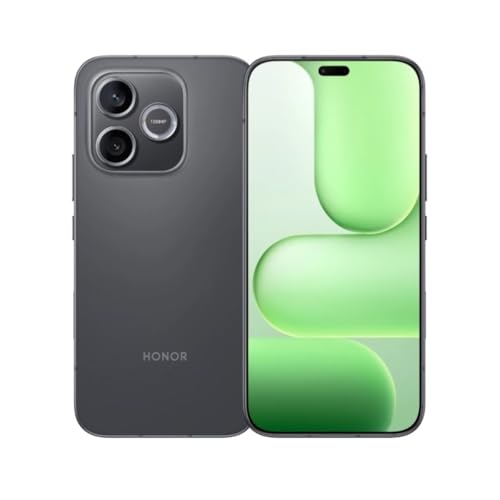 Honor 600 Lite 5G Dual Sim 8GB RAM 256GB - Black (256 GB, Black, Schwarz, Velvet Black, 6.60", Dual SIM, 5G), Smartphone, Schwarz