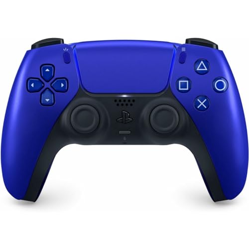 Sony DualSense Wireless-Controller - Cobalt Blue, haptisches Feedback und adaptive Trigger für PS5, Gaming Controller, Blau