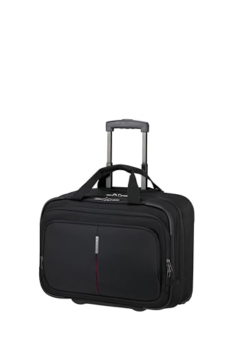 Samsonite GUARDIT 3.0 ROLLING TOTE 17.3", Notebooktasche aus recyceltem PET, wasserabweisend, Schwarz