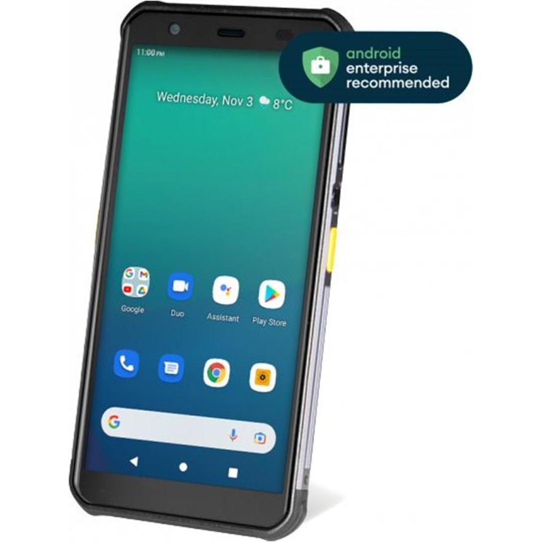 Newland MT93 Megattera-Serie, Mobiles Datenerfassungsgerät mit 5,5" Touchscreen, 2D/1D Barcode-Scanner, IP67, GPS, 4G, Bluetooth, WLAN, Schwarz
