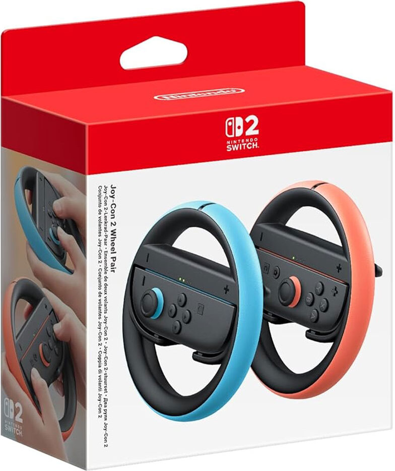 Nintendo Joy-Con 2-Lenkrad Zweierset, Rad-Mod für Nintendo Switch 2 ...