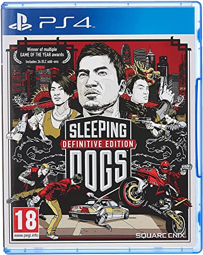 Playstation Sleeping Dogs: Definitive Edition PS4, actiongeladenes Open-World-Spiel mit intuitivem Kampfsystem