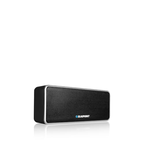 Blaupunkt BT 7 BK, Bluetooth Lautsprecher mit Mikrofon, TWS, Freisprecheinrichtung, Akku schwarz