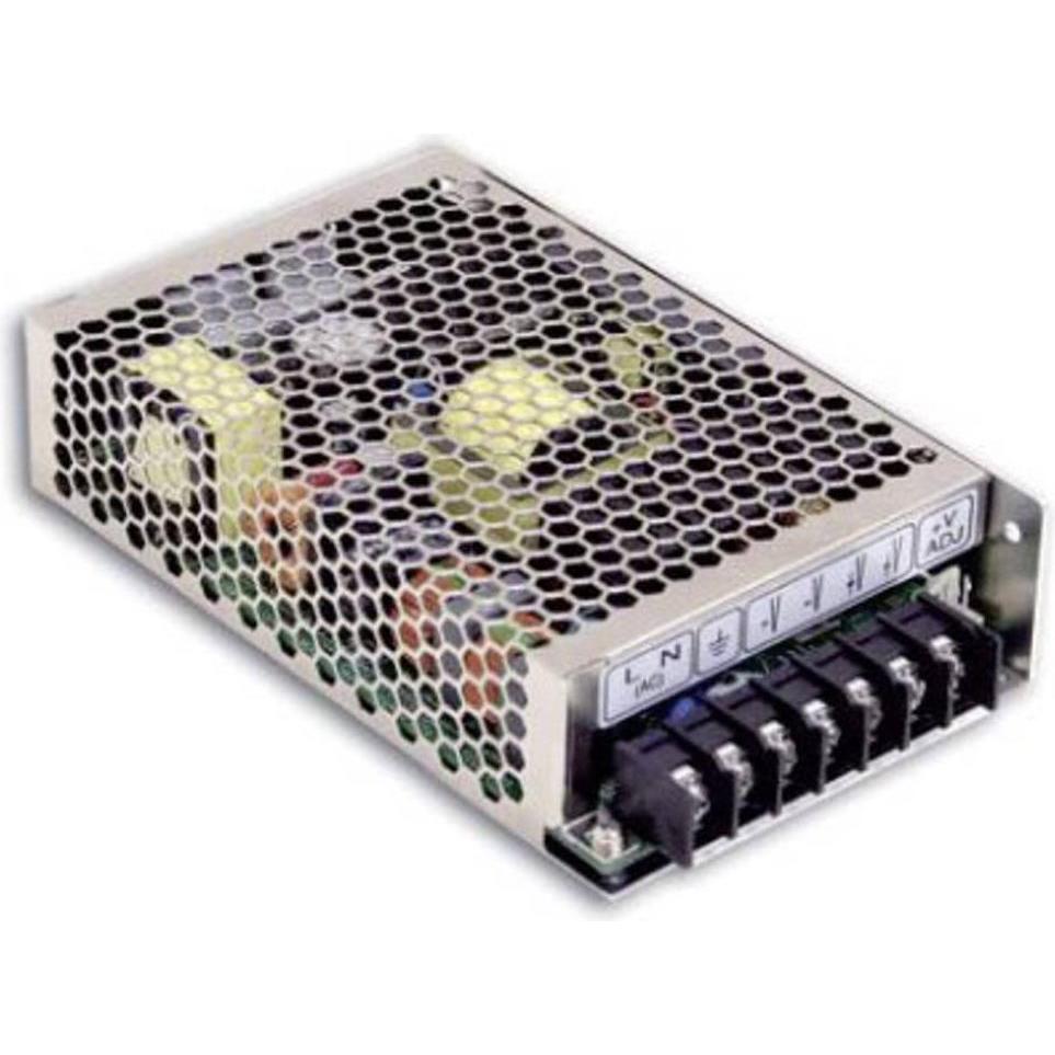 MeanWell HRPG-450-15, 450 W PC Netzteil mit aktivem PFC, 85-264 V, Remote Sense, DC-OK-Funktion und AUX-Ausgang