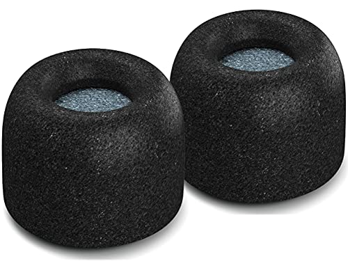 Comply TrueGrip Pro TW Premium Memory-Foam-Kopfhöreraufsätze für Google True Wireless Earbuds | Sichere Passform Tipps mit TechDefender | 3 Paar (Medium)