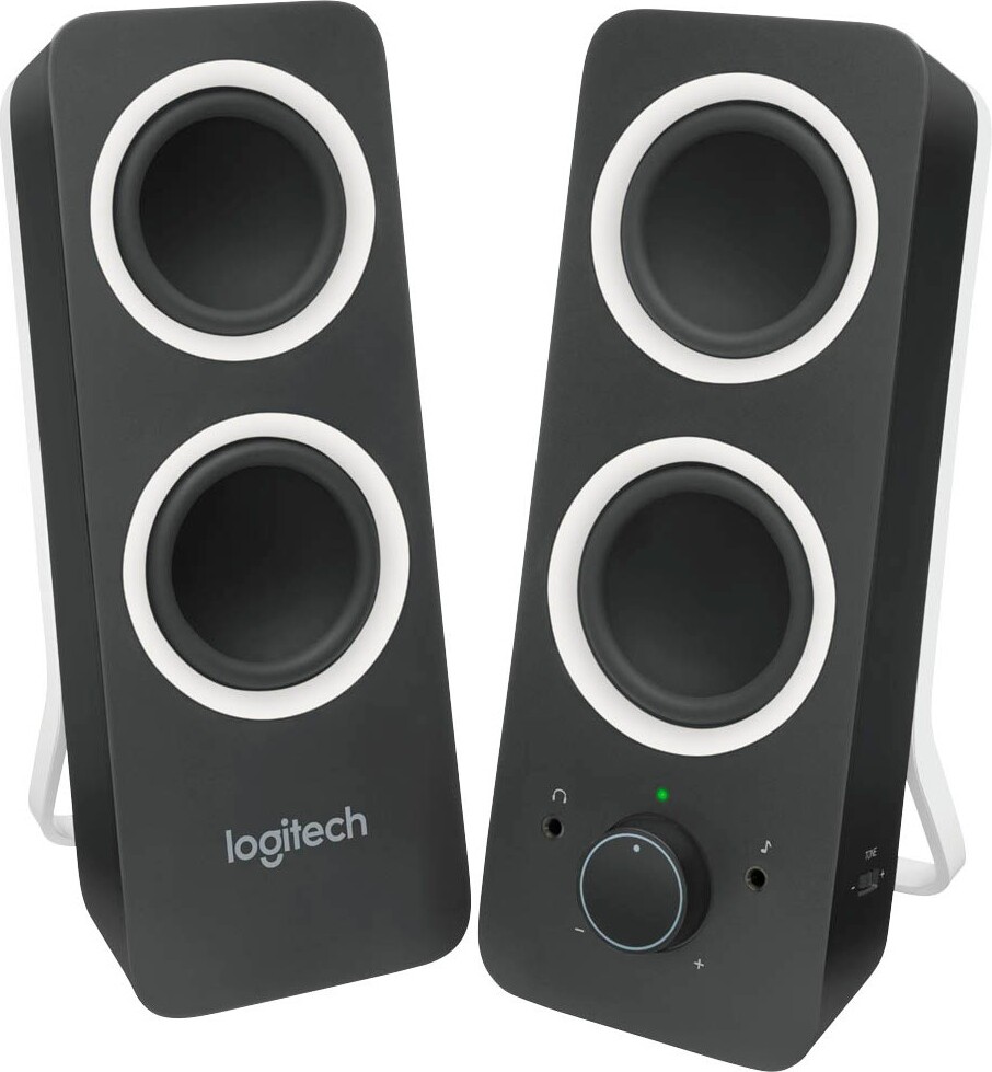 LOGITECH Multimedia Lautsprecher Z200, 10W Spitzenleistung, Schwarz
