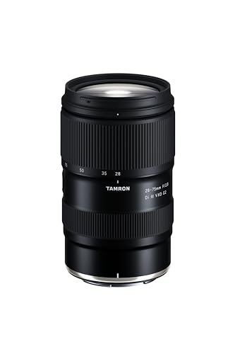 Tamron 28-75mm F/2.8 Di III VXD G2, Objektiv für Nikon Z-Mount, hohe Lichtstärke und wetterfeste Konstruktion