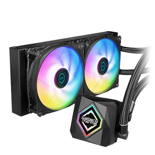 Thermalright AQUA ELITE 240 V6 ARGB CPU Wasserkühler - Für AM4/AM5 & Intel Sockel | 240mm Radiator Mit ARGB Lüftern