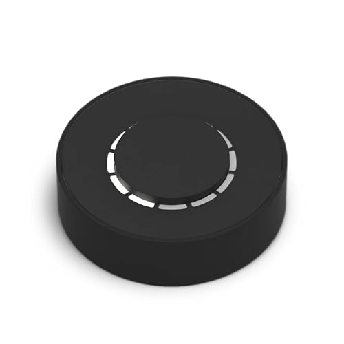 Flic Twist Smart Home-Controller | funktioniert mit Matter, Alexa, SmartThings über jeden Flic Hub | Schwarz