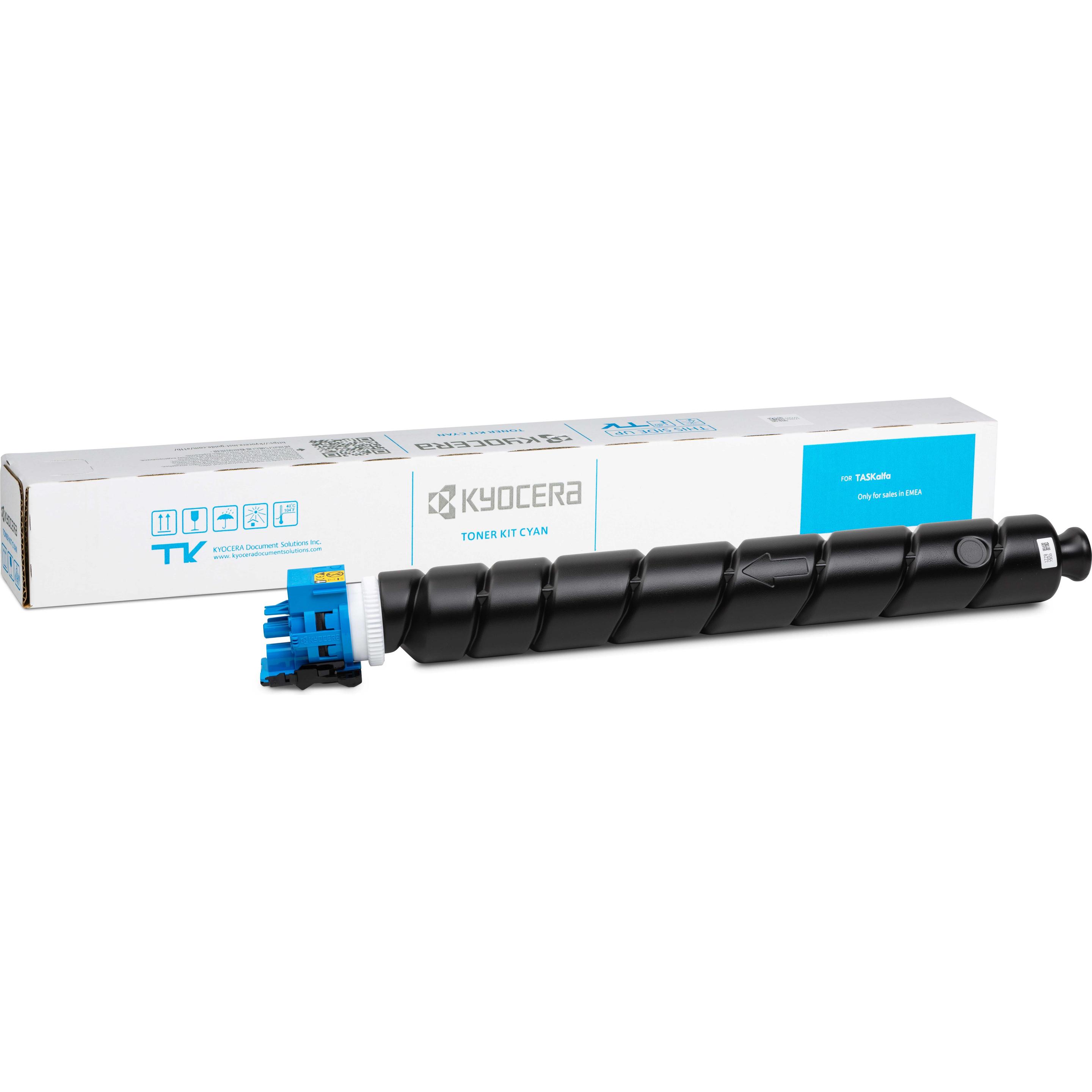 Kyocera TK-8465, Cyan Toner für TASKalfa MZ3501ci, Druckleistung bis 20.000 Seiten