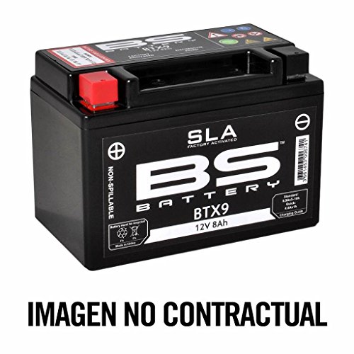 BS Battery SLA Wartungsfreie Batterie Werkseitig aktiviert - BTX14, 12V 12Ah mit hoher Vibrationsbeständigkeit und sofort einsatzbereit