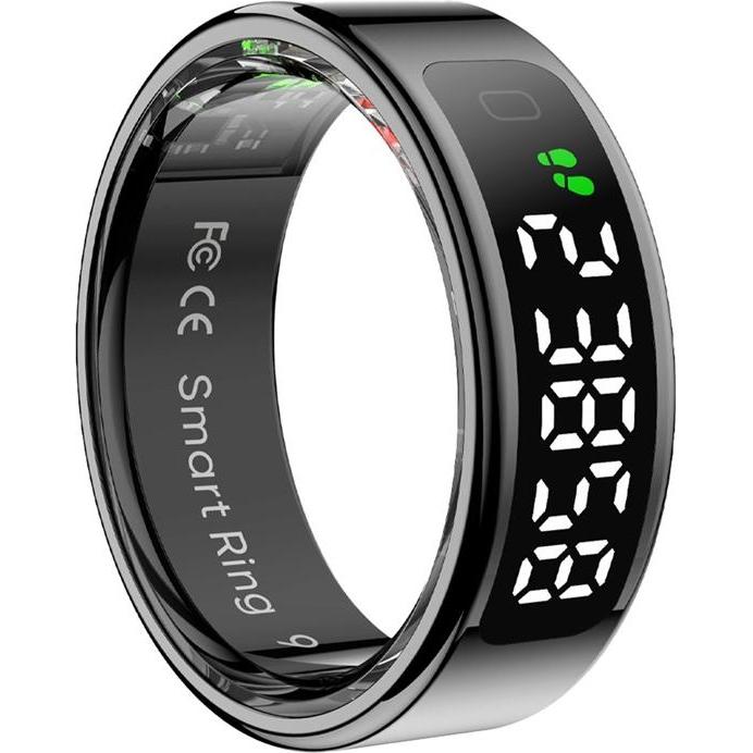 Colmi Smartring R12, Smart Ring mit 20 mm Durchmesser, Schwarz