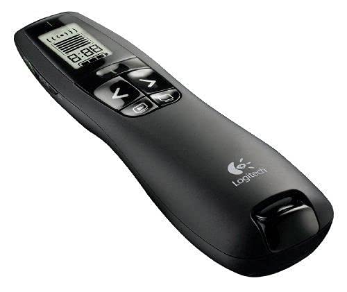 Logitech R800 Professional Presenter, Fernbedienung für Präsentationen mit Laserpointer, grün