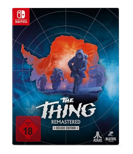 Atari The Thing: Remastered (Deluxe Edition) - Nintendo Switch, Third-Person-Survival-Horror-Shooter mit 4K-Auflösung und exklusiven Sammlerstücken
