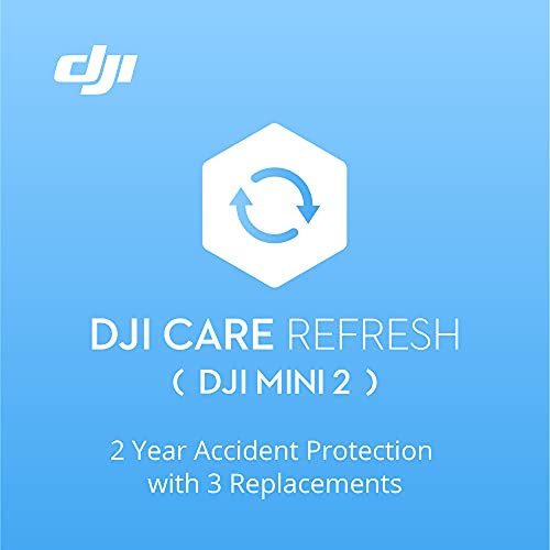DJI Mini 2 Care Refresh (2 Jahren) - VIP Serviceplan für DJI Mini 2, bis zu 3 Ersatzprodukte innerhalb von 2 Jahren, Abdeckung von Sturz- und Wasserschäden, Aktiviert innerhalb von 48 Std