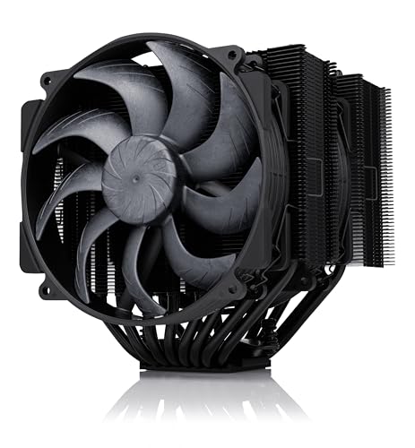 Noctua NH-D15 G2 chromax.black, Dual-Tower CPU-Kühler mit zwei 140-mm-Lüftern und 250 Watt TDP, schwarz