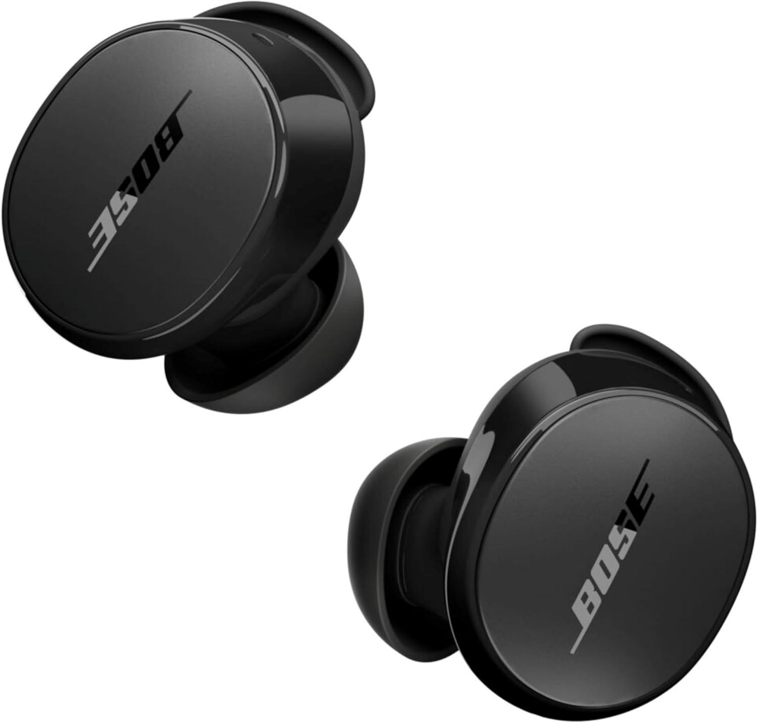 Bose QuietComfort Wireless Noise Cancelling Earbuds, Bluetooth In-Ear Kopfhörer mit 8.5h Akkulaufzeit, IPX4 wasserdicht, Multipoint, ANC, schwarz