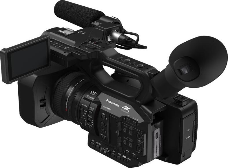 Panasonic HC-X20E, 4K Ultra HD Camcorder mit 20x optischem Zoom, Schwarz