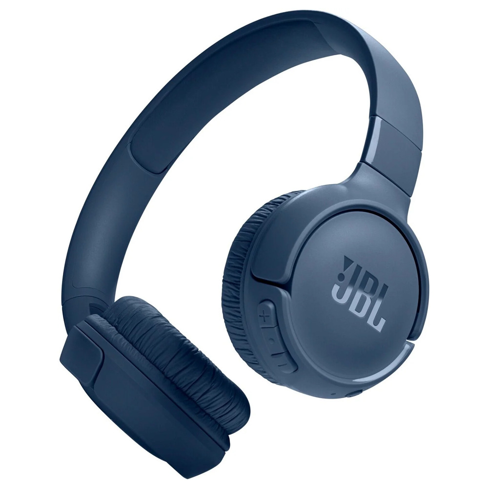 JBL Tune 520BT, Kabellose On-Ear-Kopfhörer mit Bluetooth 5.3, Blau, 57 Stunden Akkulaufzeit