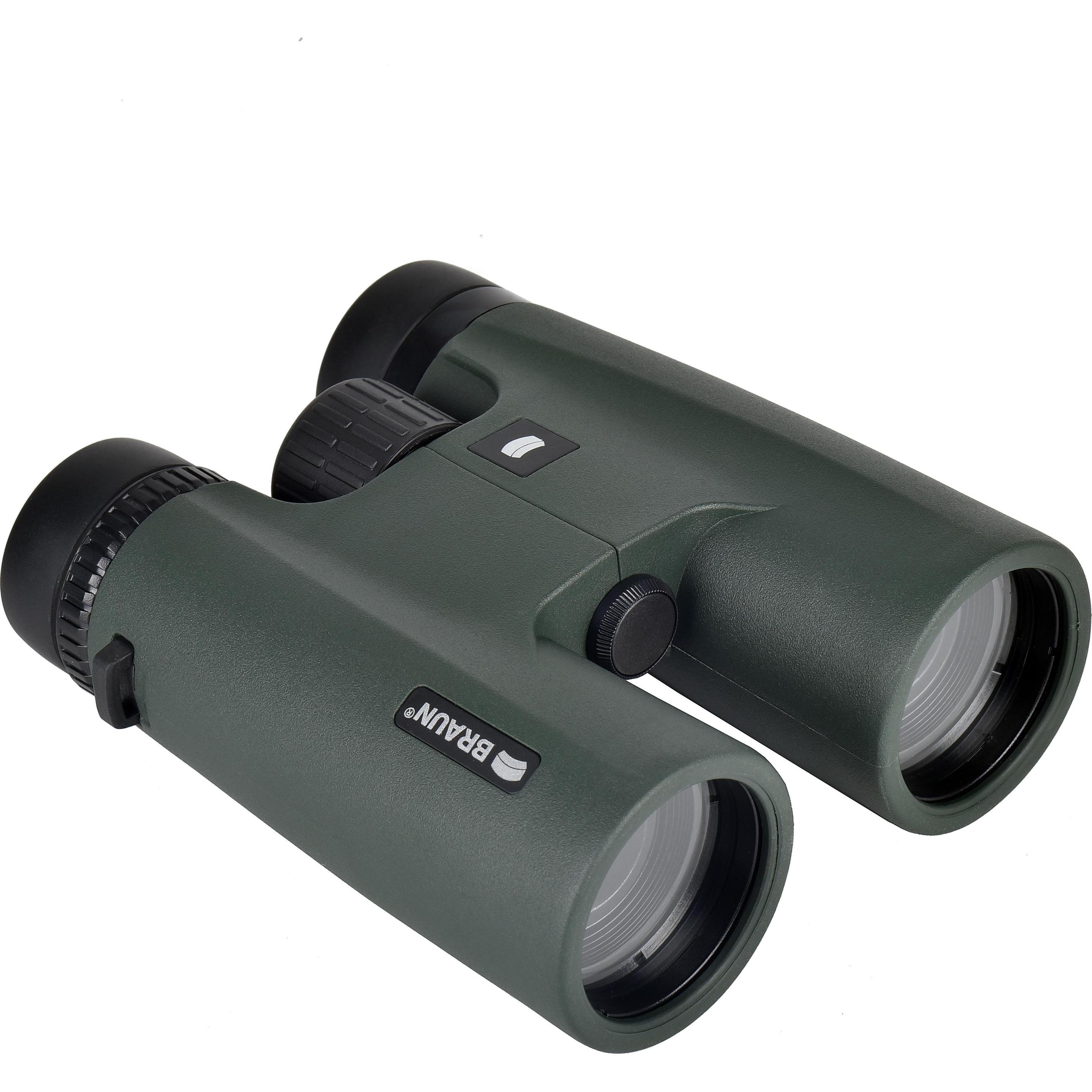 Braun Wildline 8x42, Fernglas mit erstklassiger Optik, 570 g, BK-7 Dachprismen, weites Sichtfeld, minimaler Nahbereich von 4 m