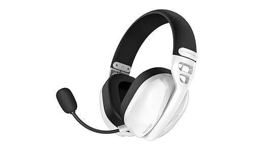 Hator Hyperpunk 3 Wireless (Kabelgebunden, Kabellos), Gaming Headset, Weiss
