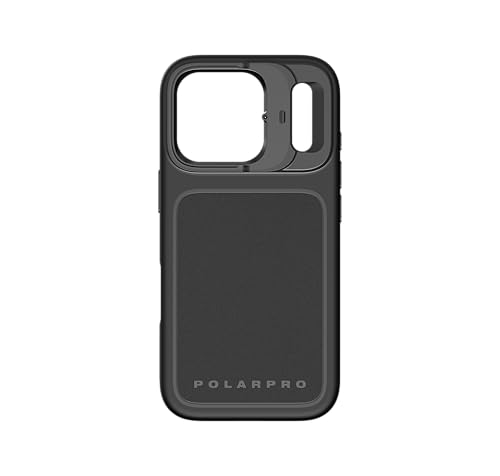 PolarPro LiteChaser 17 Case für iPhone 17 Pro, Slide-Lock-Filtersystem, kompatibel mit LiteChaser 15/16/17 Filtern, Schwarz