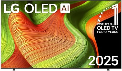 LG OLED83B59LA, 83 Zoll 4K OLED AI TV mit α8 Gen2 Prozessor, webOS 25 und 120Hz Gaming