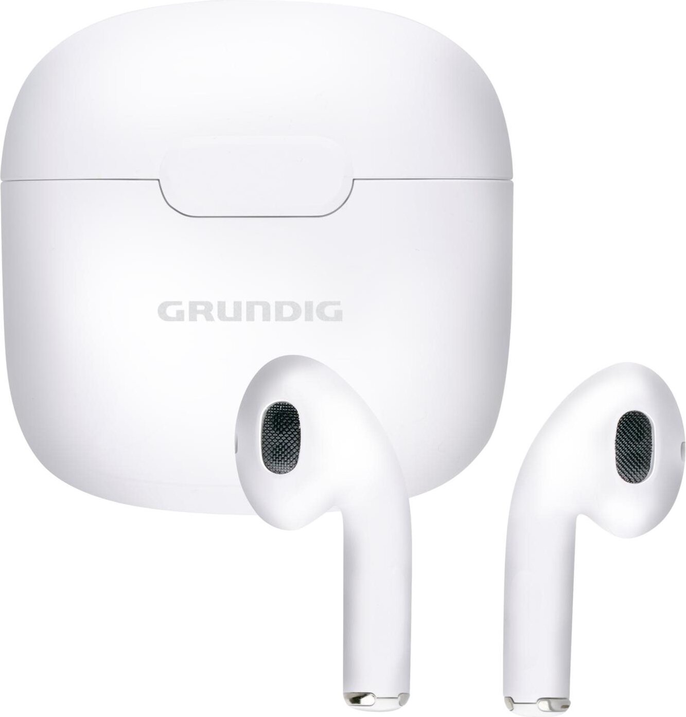 Grundig In Ear Bluetooth Kopfhörer, kabellose Earbuds mit 200 mAh und 3 Stunden Wiedergabezeit, inkl. Ladeetui und USB-C-Ladekabel